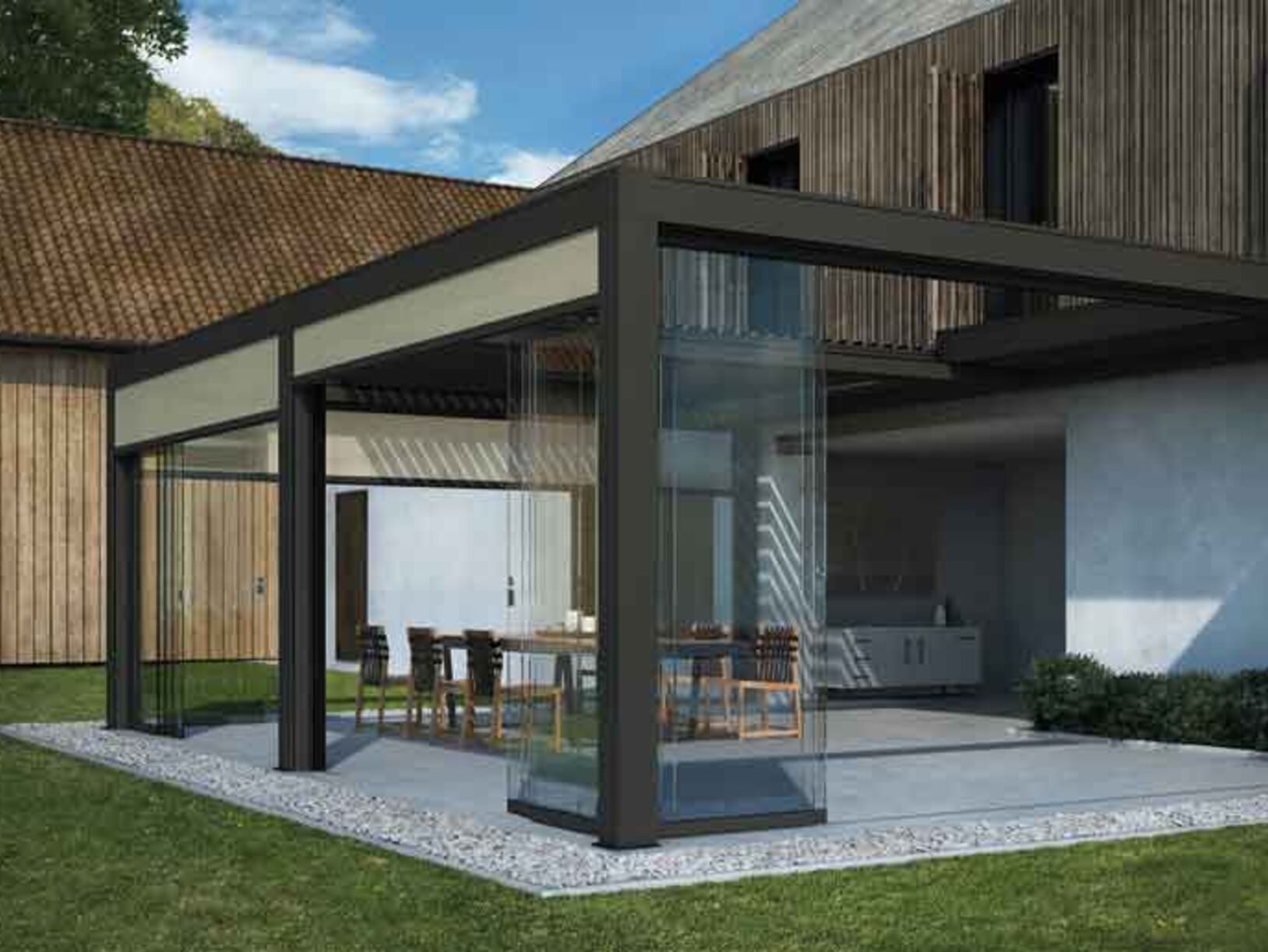 terrasoverkapping van Harol