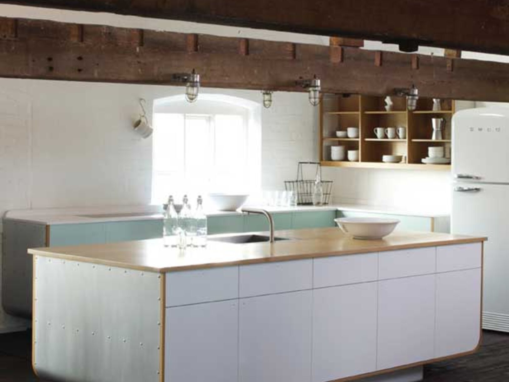 Een keuken van HI-MACS