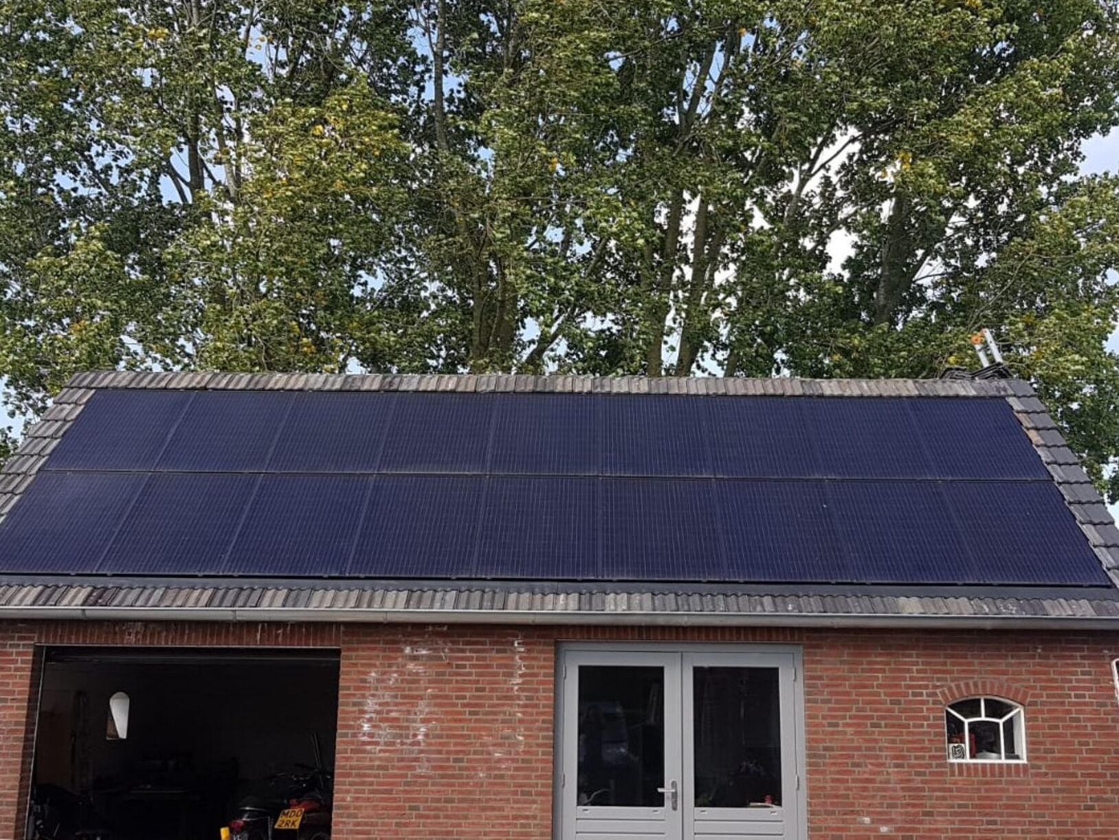 In-daksysteem voor pv-panelen