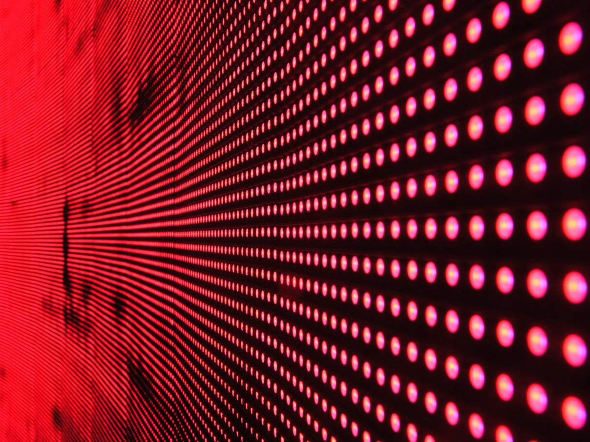 LED verlichting op kantoor