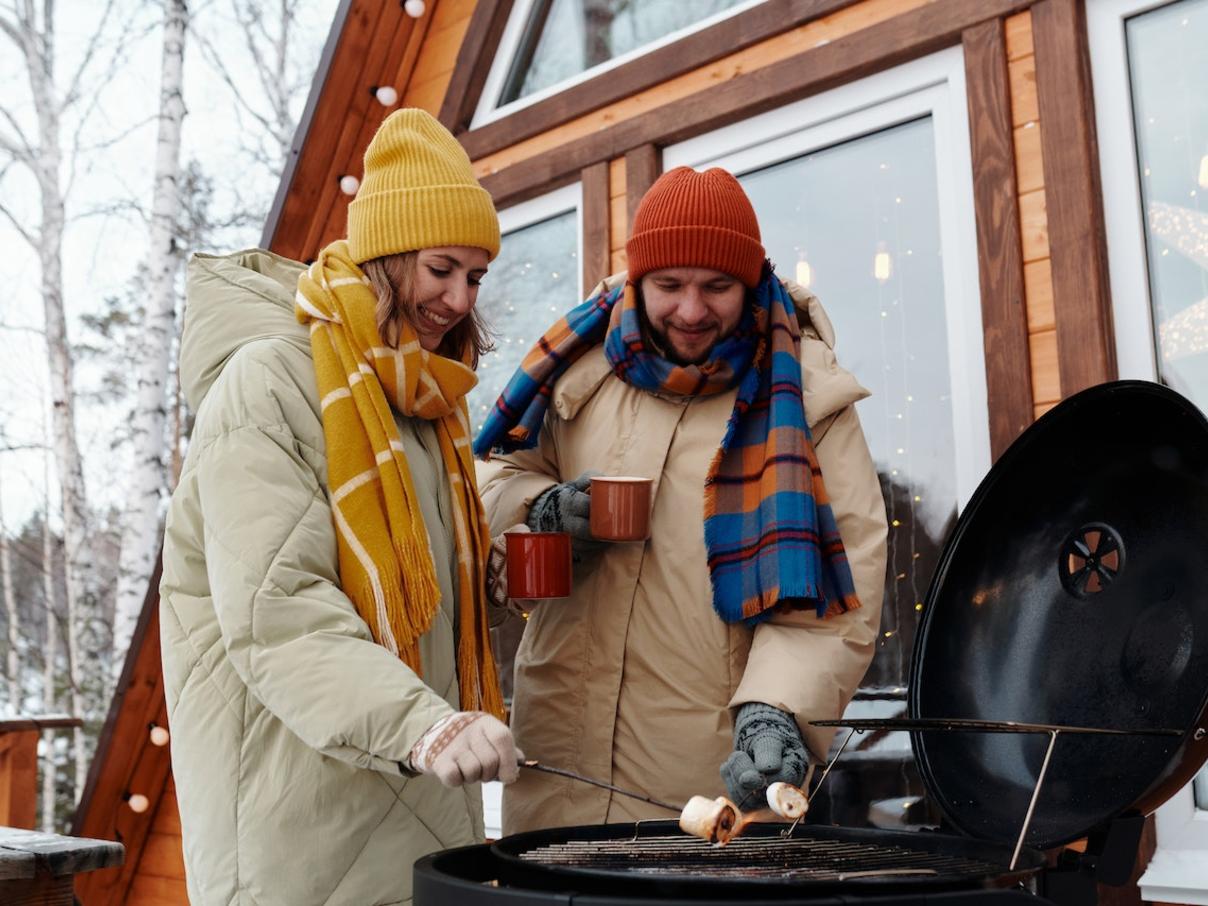 Tip: houd een winter barbecue!