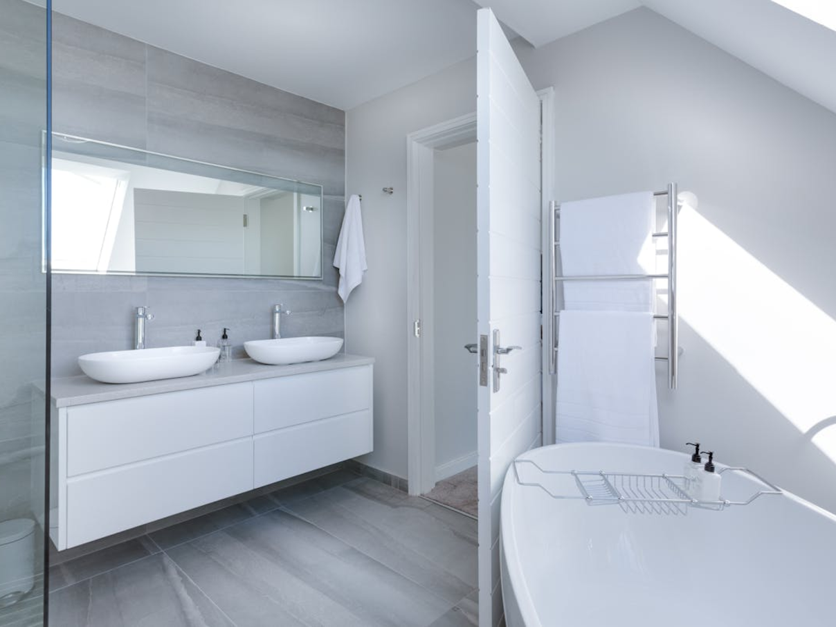 Badkamer verven